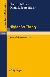 Higher Set Theory