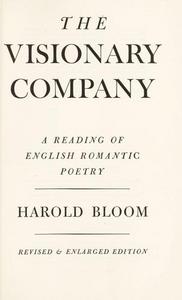 The visionary company;: A reading of English romantic poetry