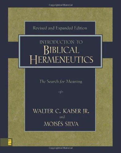 Introduction to Biblical Hermeneutics