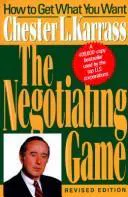 The negotiating game