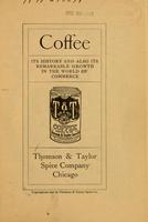 Coffee: Its History and Also its Remarkable Growth in the World of Commerce
