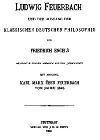 Ludwig Feuerbach and the End of Classical German Philosophy cover