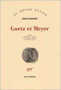 Goetz et Meyer cover