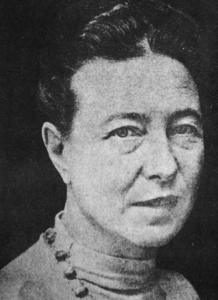 Simone de Beauvoir cover