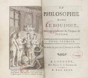 La Philosophie dans le boudoir