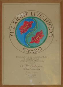 Right Livelihood Award cover