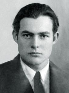 Ernest Hemingway cover