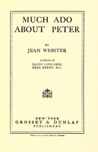 Much Ado about Peter cover